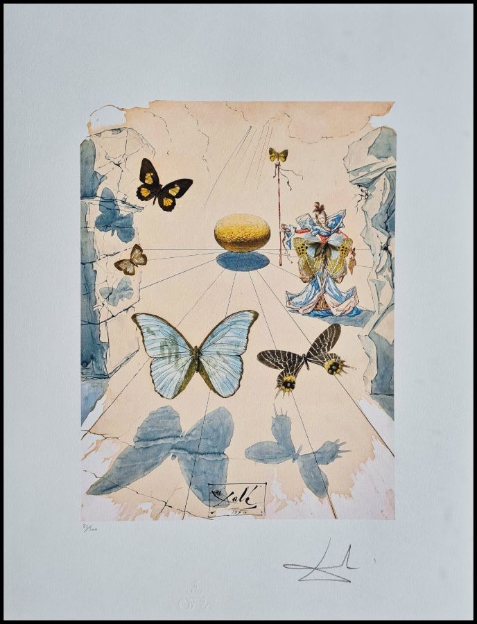 Salvador Dalí, Allegory of Silk