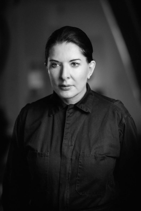 Ritratto fotografico di Marina Abramović